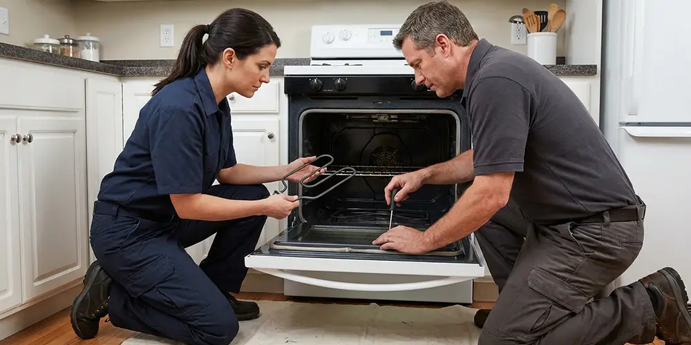 Oven Heating Element Replacement in Fitchburg, MA