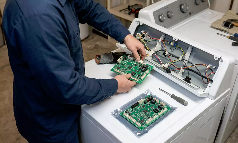 Washer Control Board Replacement in Fitchburg, MA