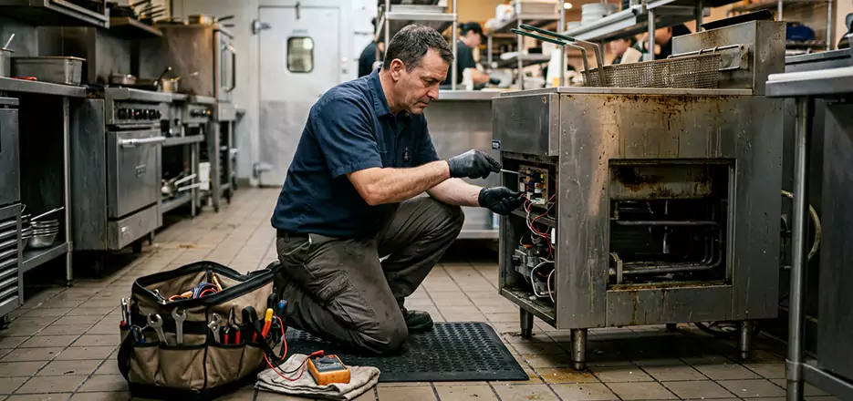 Industrial Fryer Thermostat Repair in Fitchburg