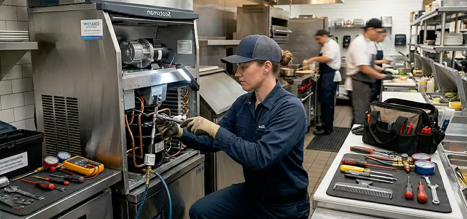 Commercial Ice Machine Maintenance in Fitchburg