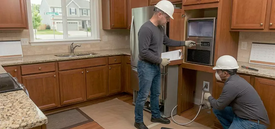 Emergency Ice Maker Water Line Installation in Fitchburg