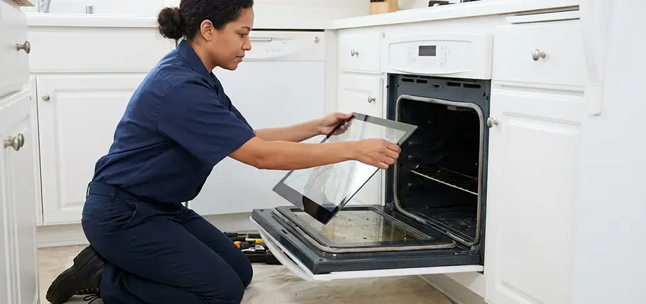 Range Oven Door Glass Replacement in Fitchburg