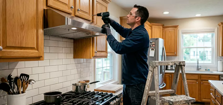 Wood Range Hood Installation Fitchburg