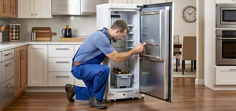 Refrigerator Ice Maker Leak Repair in Fitchburg