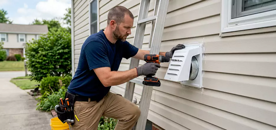 Dryer Vent Hood Installation Fitchburg
