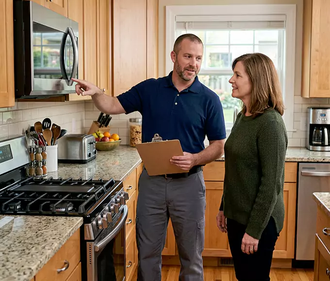 Why Fitchburg Homeowners Trust Us for Professional Microwave Installation?